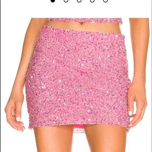 Retrofete pink rio skirt size XS